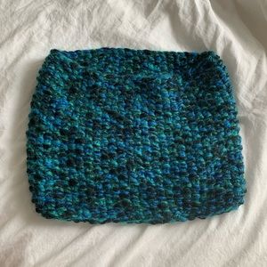 Vintage multi-color tube scarf